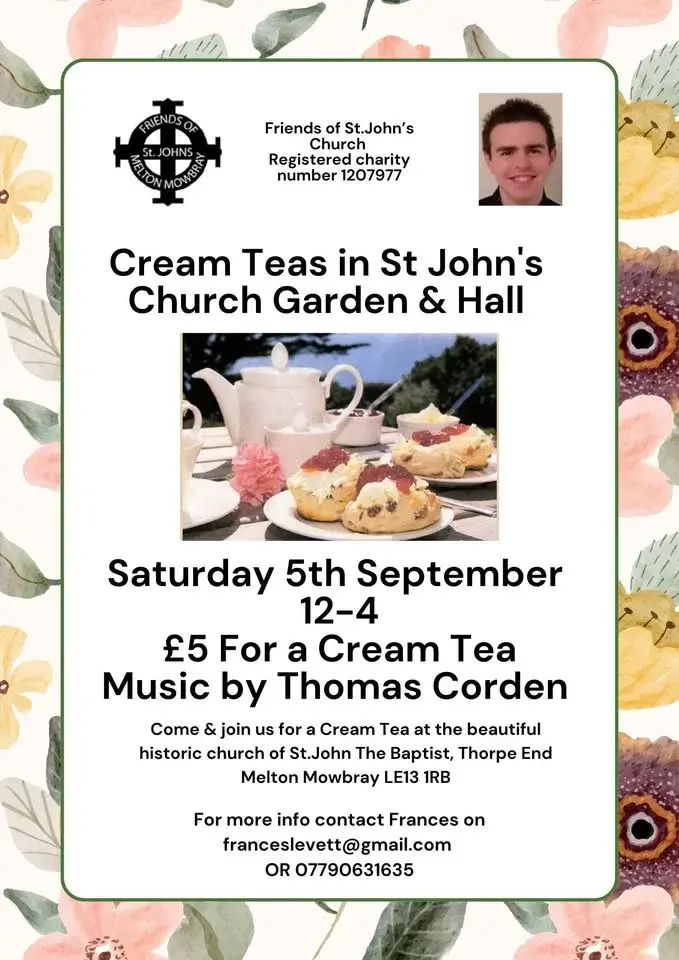 Cream Teas @ St John's Church & Hall