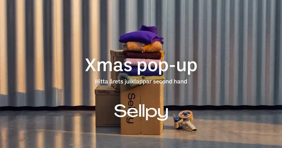 Sellpy Xmas pop-up