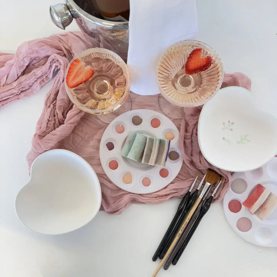 Galentine's Pottery and Prosecco Evening