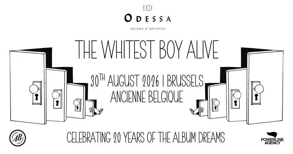 The Whitest Boy Alive - 20 years of Dreams | Exclusive Belgian Show