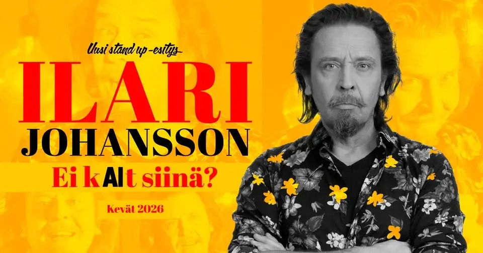 Ilari Johansson - Ei kAIt siinä? 30.5. Helsinki, Aleksanterin teatteri