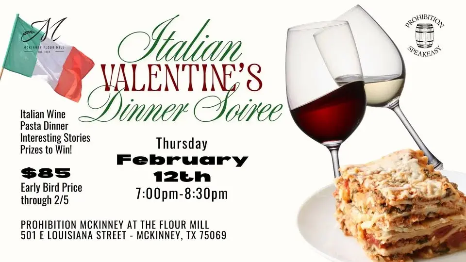 Italian Valentine's Dinner Soiree