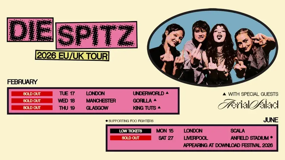 SOLD OUT // DIE SPITZ at The Underworld - London