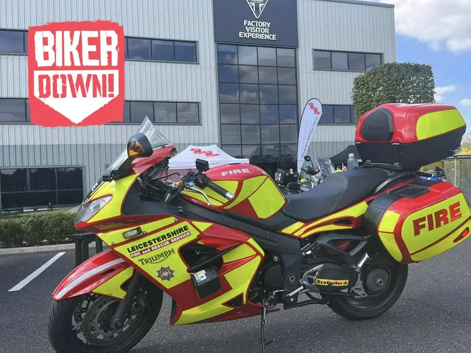 BIKERDOWN COURSE AT THE TRIUMPH FACTORY - FEBRUARY