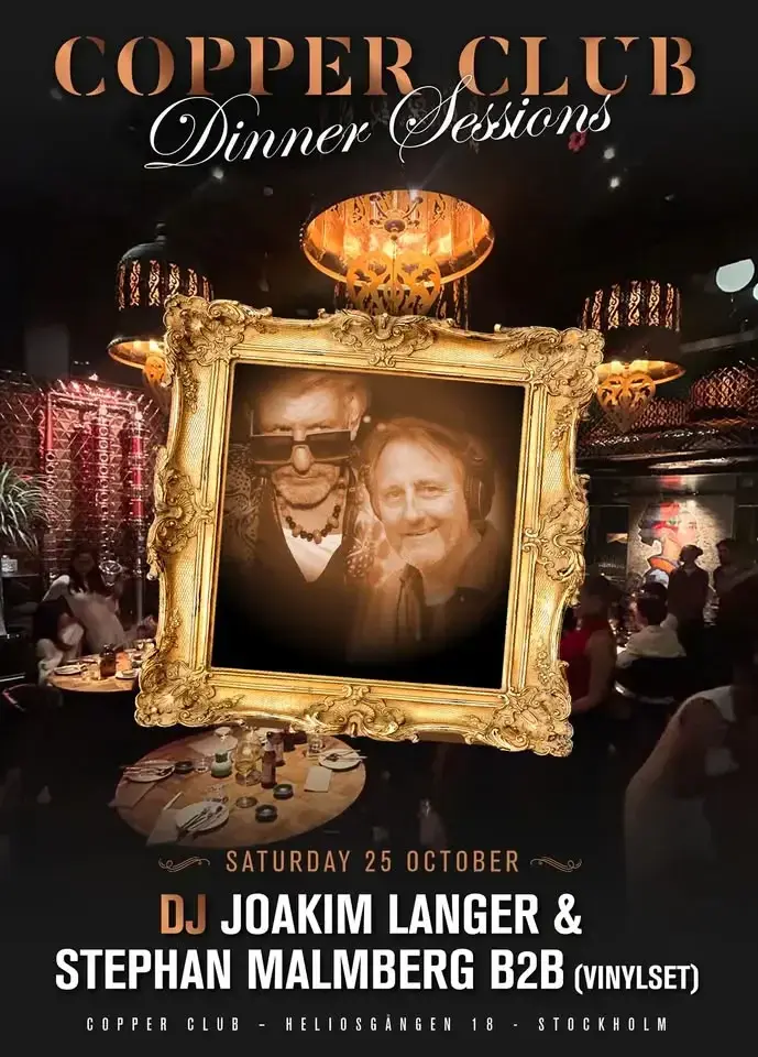 Copper Club Dinner Sessions med Joakim Langer & Stephan Malmberg (LoveBoat)