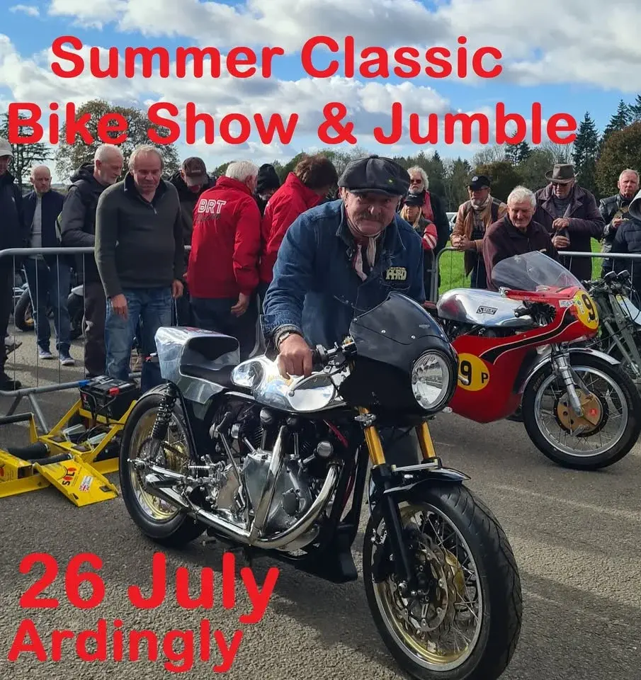 Summer Classic Bike Show & BikeJumble: Sunday 26 July 2026