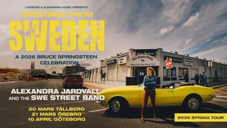 Alexandra Jardvall & Swe Street Band - A 2026 Bruce Springsteen Celebration