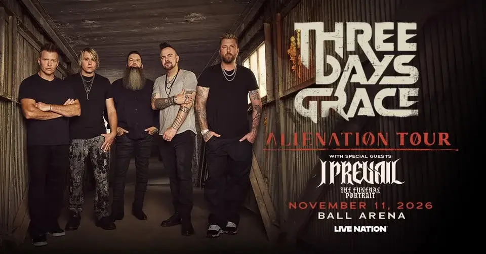Three Days Grace - Alienation Tour 