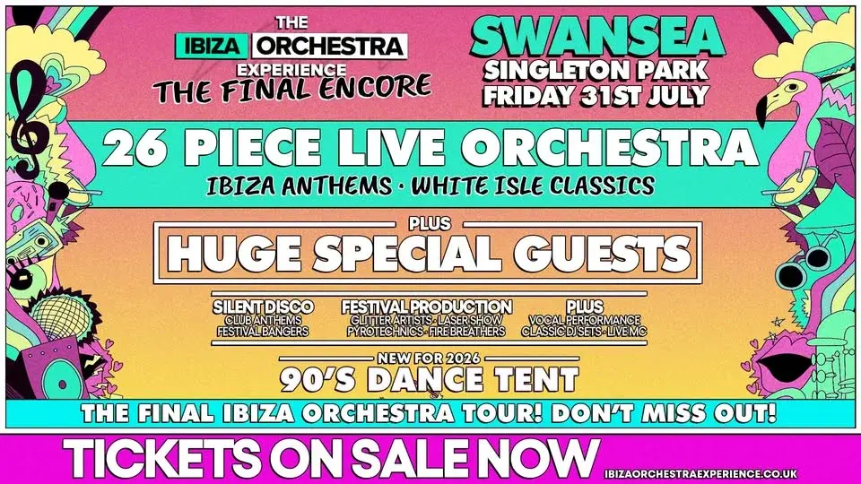 Ibiza Orchestra Experience - Swansea 2026