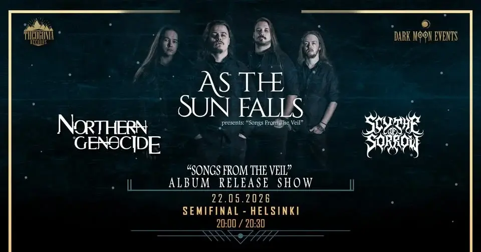 As The Sun Falls (Levyjulkkarit), Northern Genocide, Scythe Of Sorrow / Semifinal
