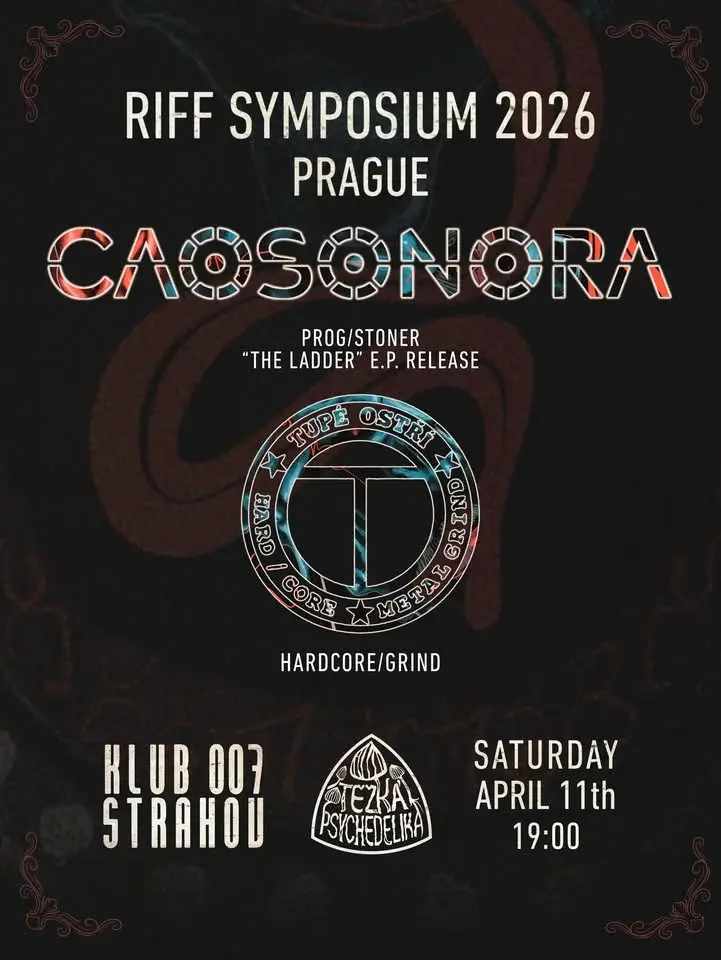 Caosonora (Berlin) + Tupé Ostří v 007 na Strahově