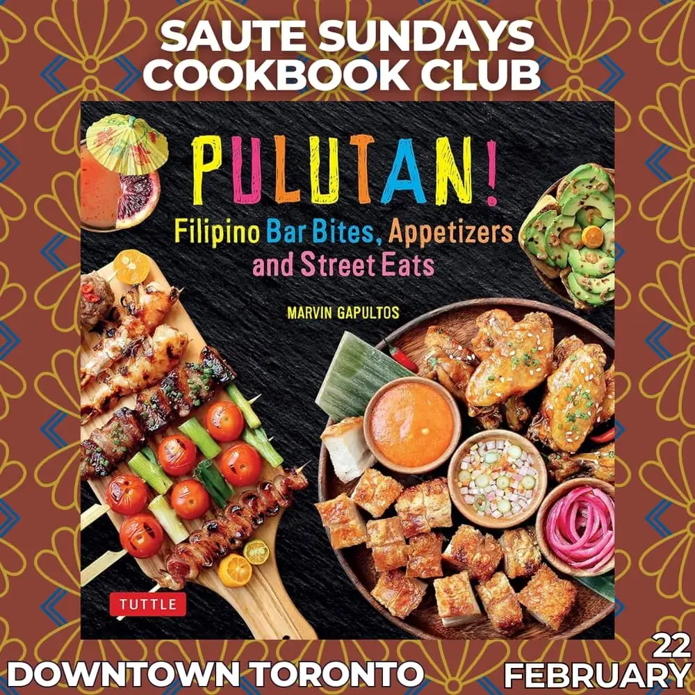 Sauté Sundays: Filipino Bar Bites & Friends