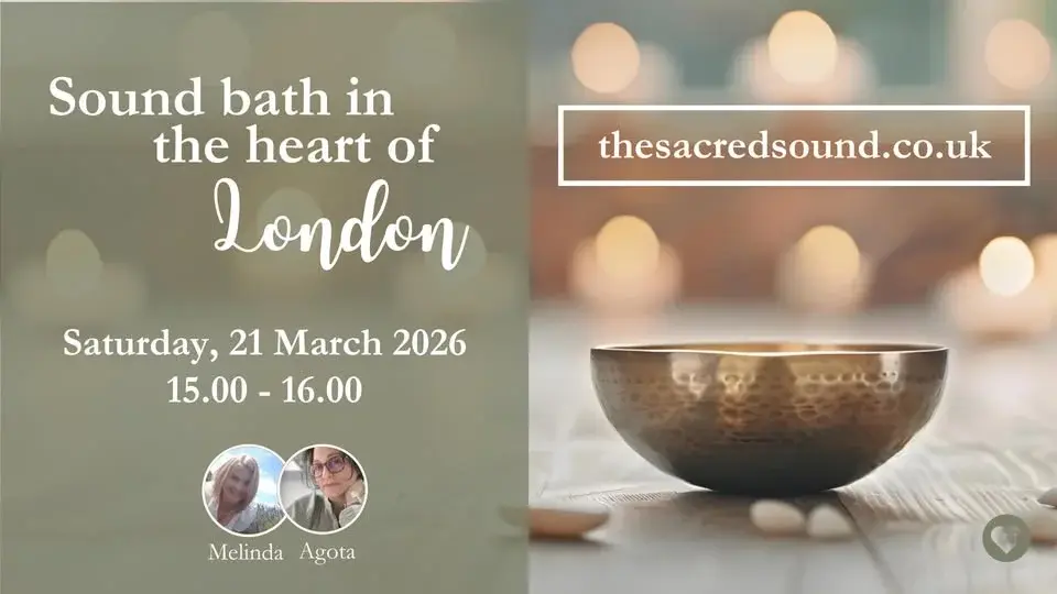 Sound bath in London 