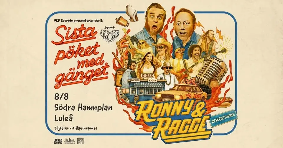Ronny & Ragge | Sista Pöket med Gänget | Luleå 