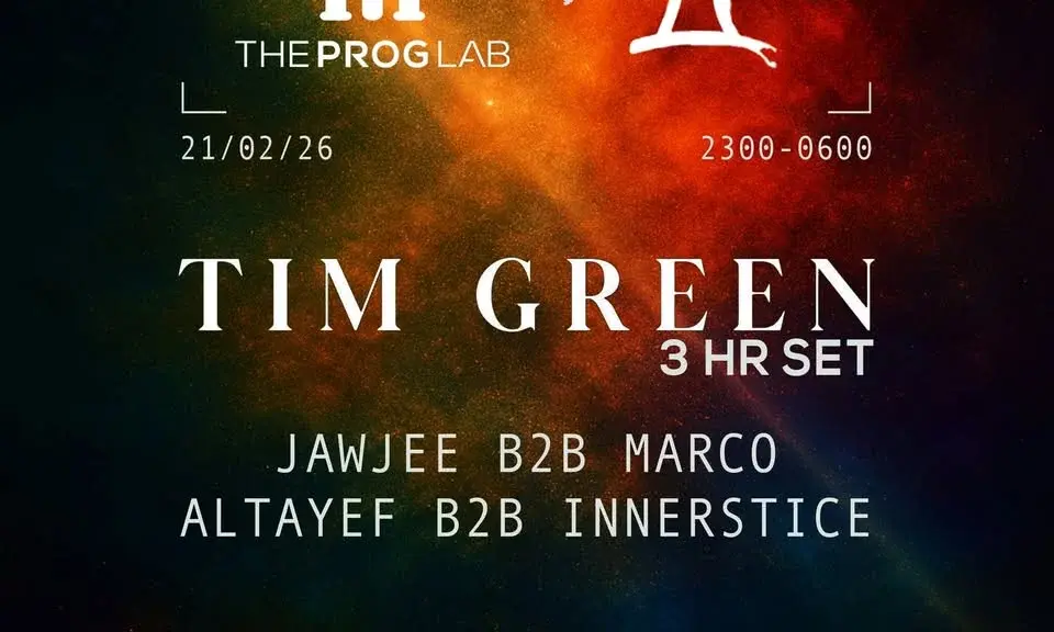 The Prog Lab x Gemini Sounds presents Tim Green