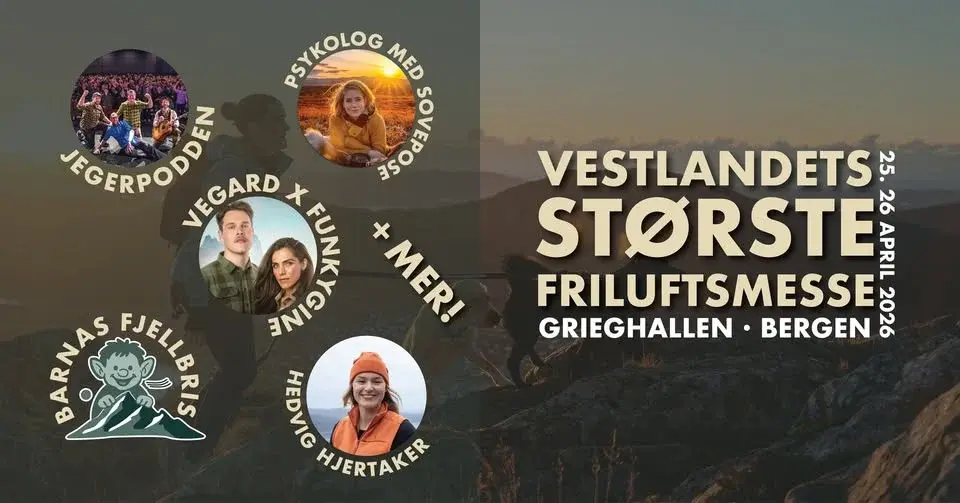 Fjellbris 2026 - Friluftslivet inntar Grieghallen