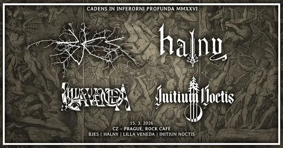 Cadens In Inferorni Profunda MMXXVI - ROCK CAFE PRAGUE