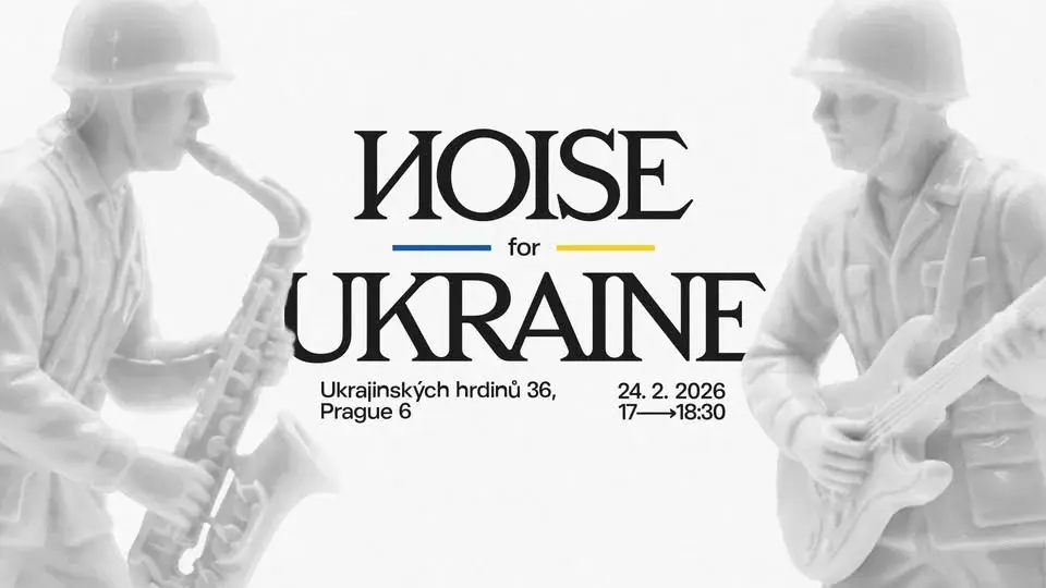 Noise for Ukraine 🇺🇦 Udělejme společně hluk na podporu ukrajinských hrdinů