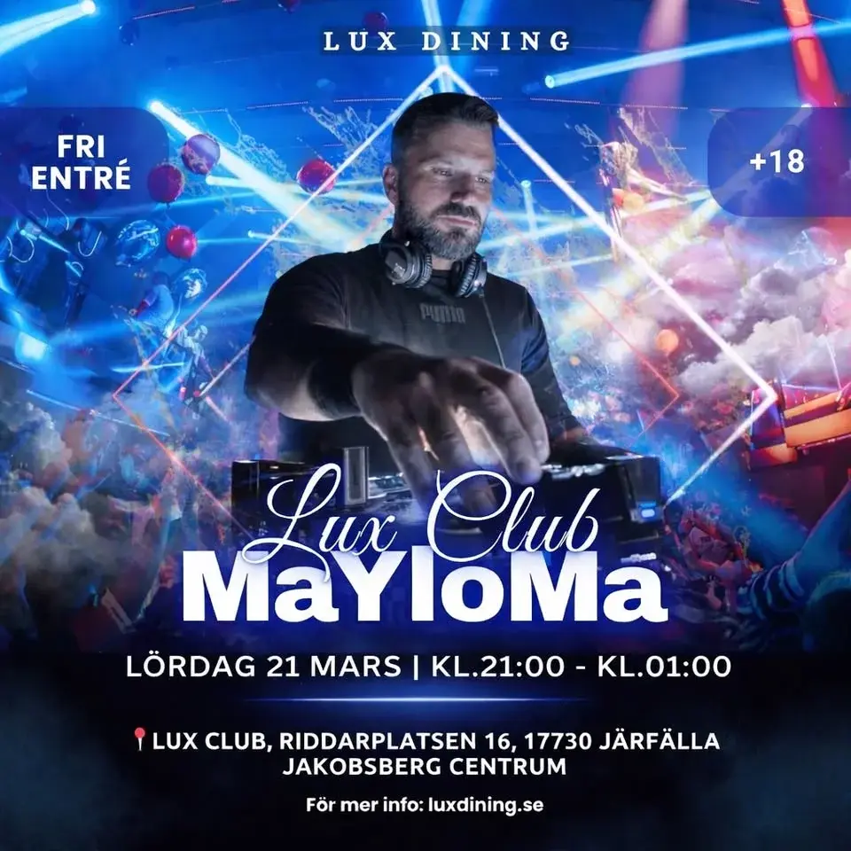 Back in the booth – DJ Mayloma på LUX Club 🪩🎧🔥