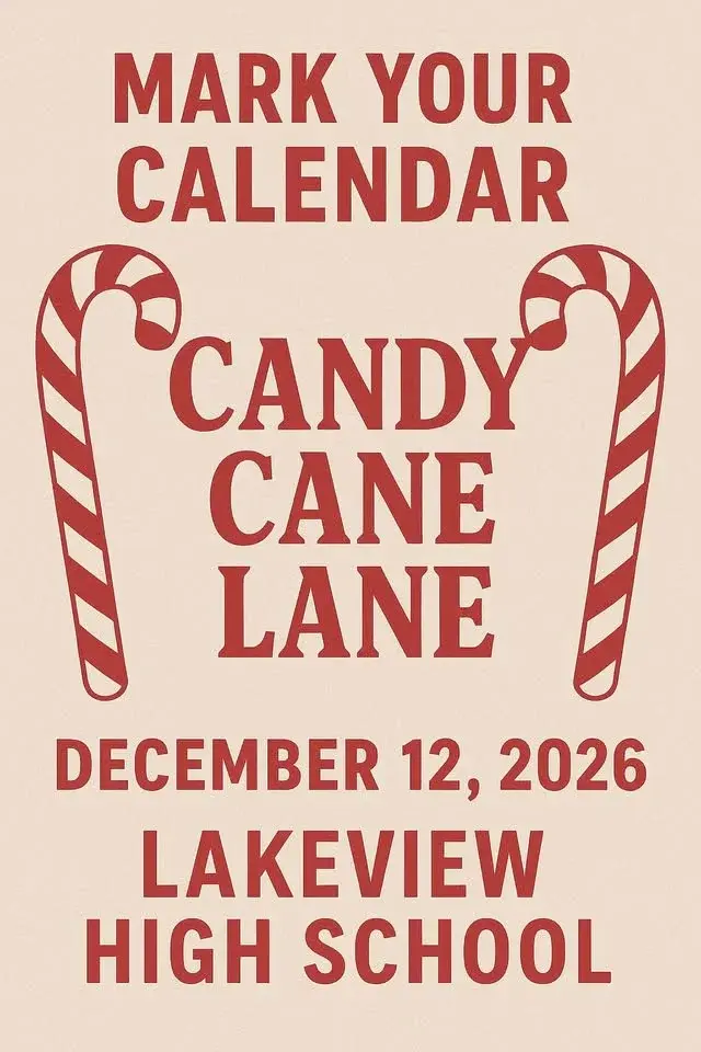 Candy Cane Lane Craft Fair at Lakeview High School 