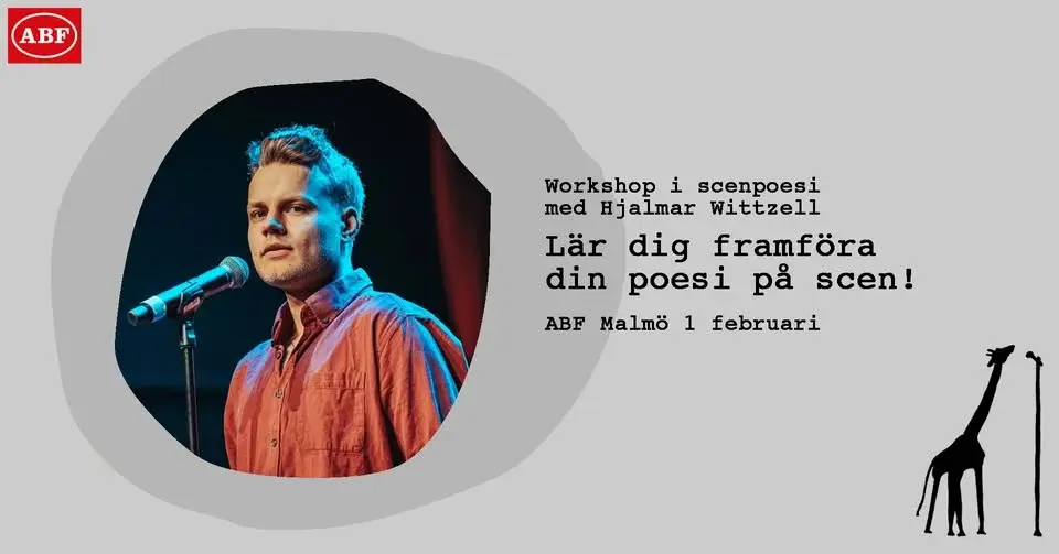 Workshop i scenpoesi med Hjalmar Wittzell