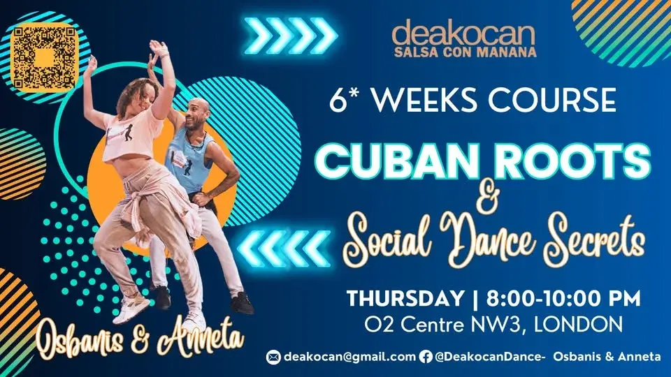 Cuban Roots & Social Dance Secrets NEW 6* weeks course!π¨πΊπΆ