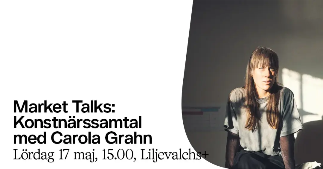 Konstnärssamtal med Carola Grahn