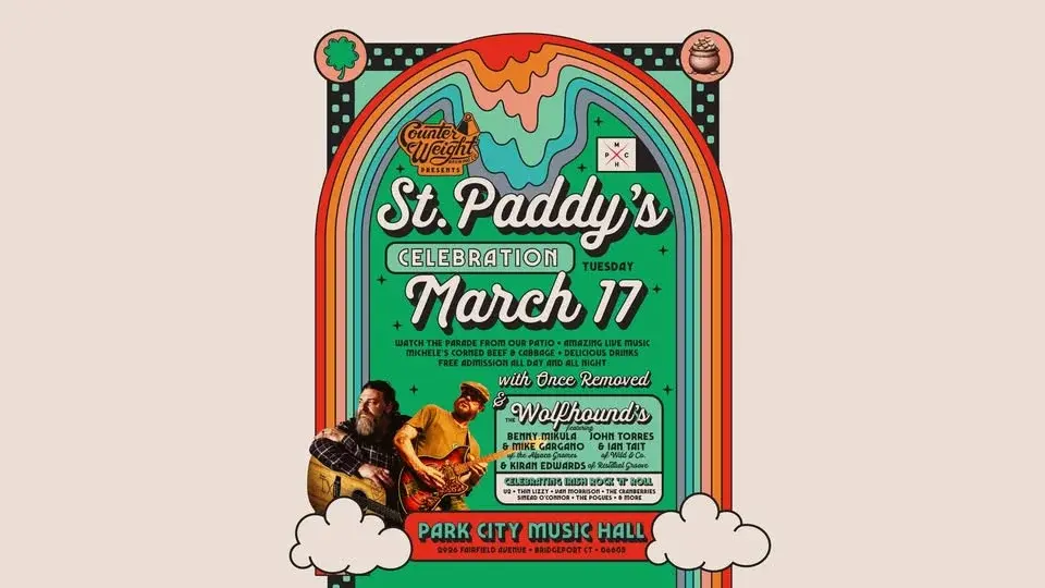 St. Patrick's Day Parade Celebration featuring Once Removed & the Wolfhounds