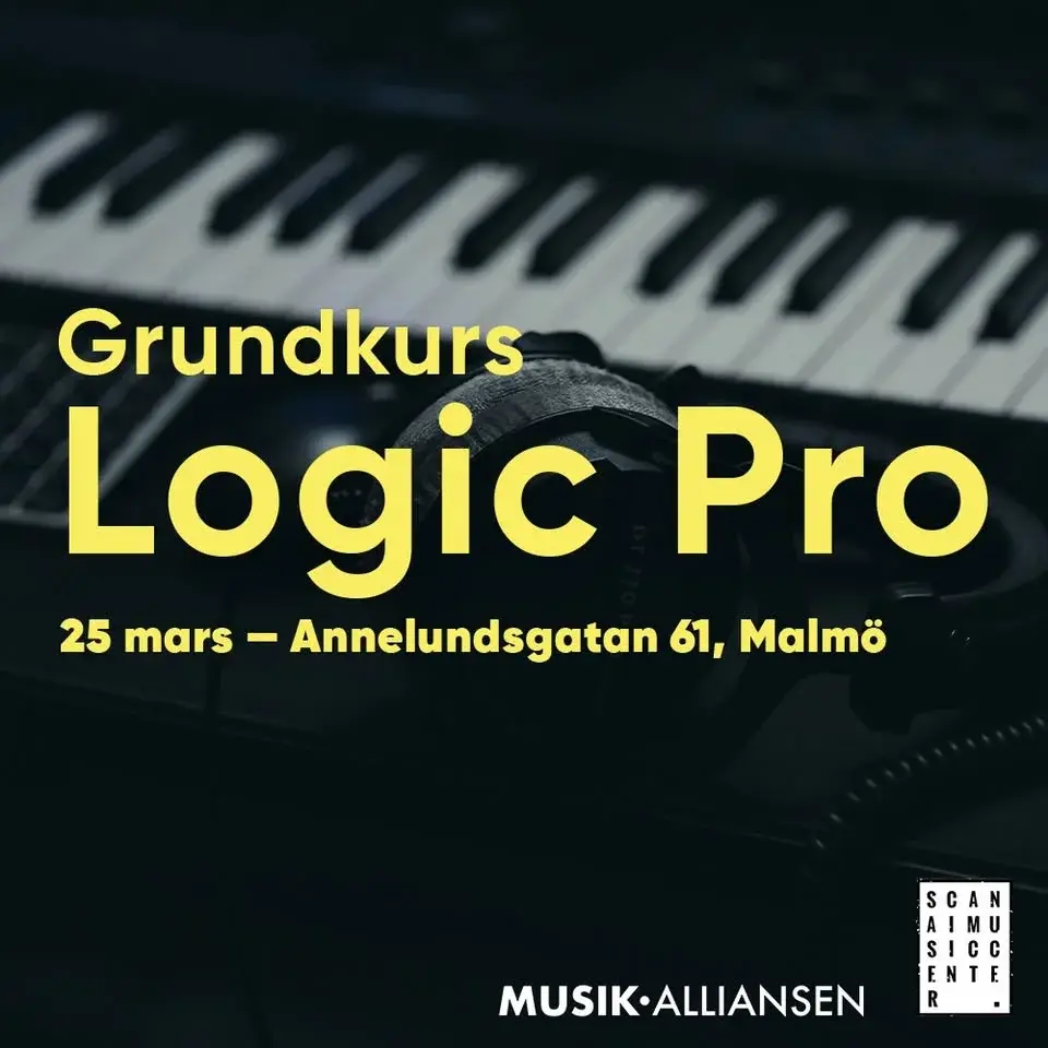 Grundkurs i Logic Pro