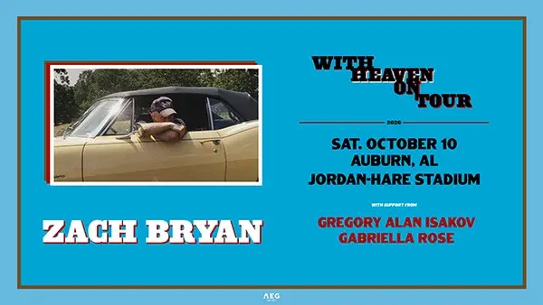 Zach Bryan With Heaven On Tour