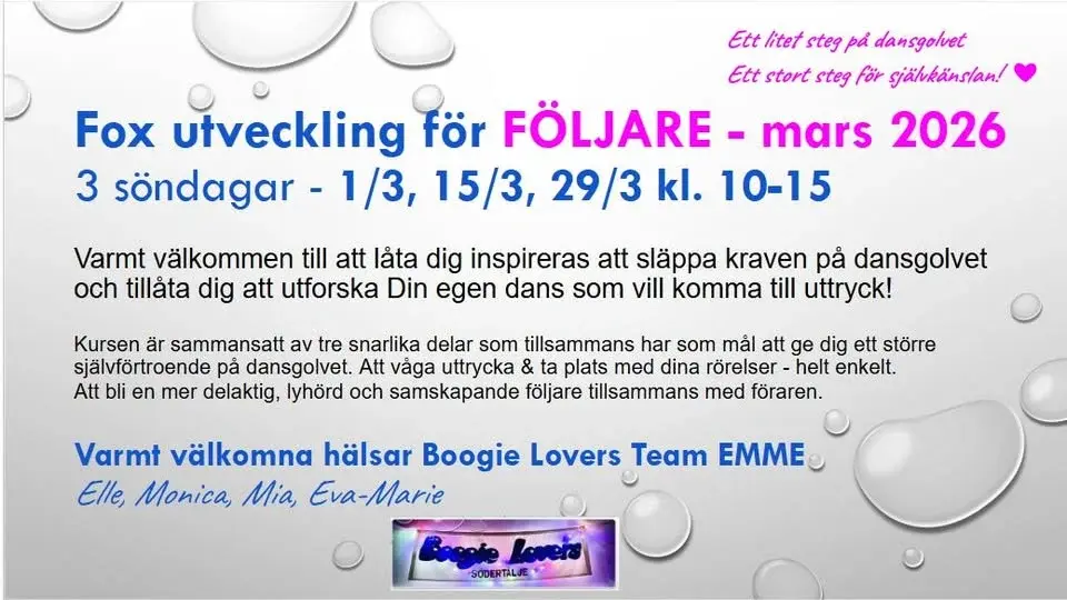 Fox utveckling för följare - kurs i 3 delar
