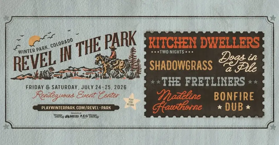 Revel In The Park | Kitchen Dwellers, Shadowgrass, Dogs In a Pile & More | Winter Park | 7.24 +25