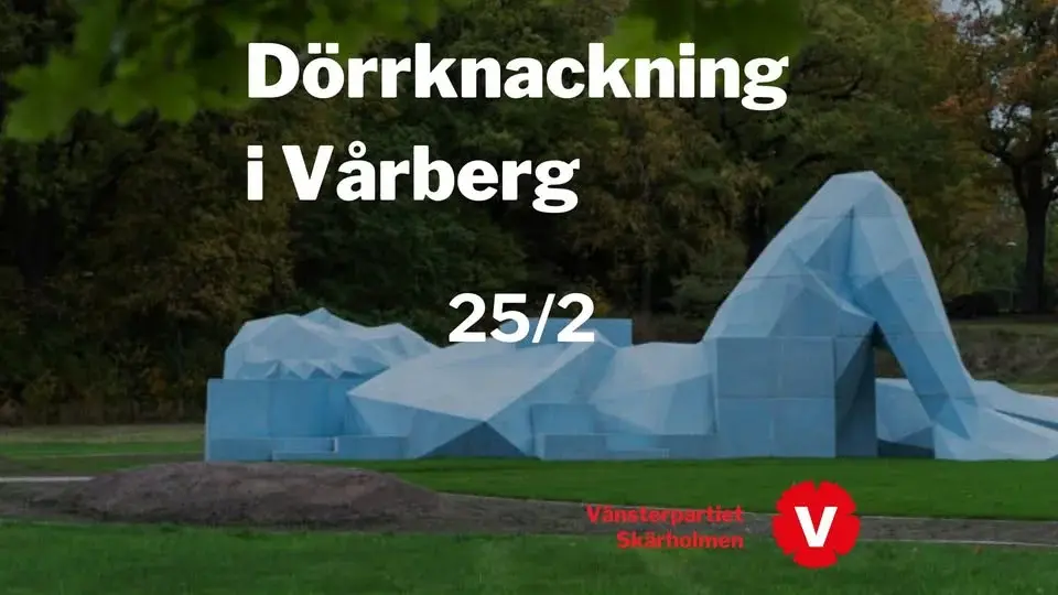 Dörrknackning i Vårberg 