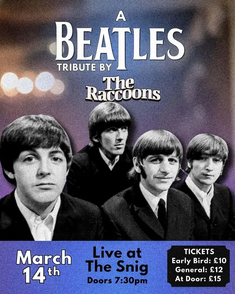 the Racoons, tribute to the Beatles @ The Snig