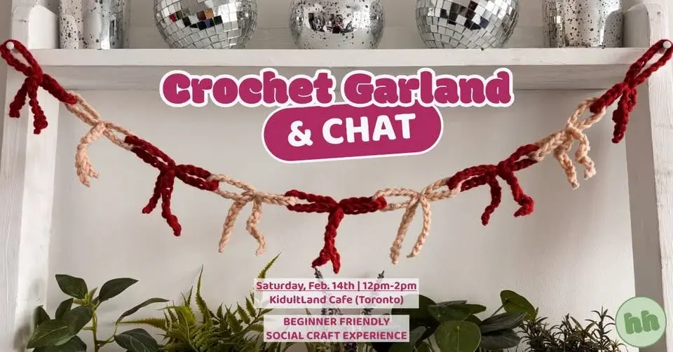 Make Your Own Crochet Bow Garland