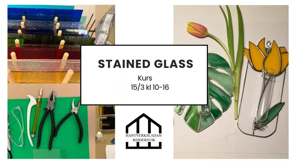 Stained glass - kurs för nybörjare