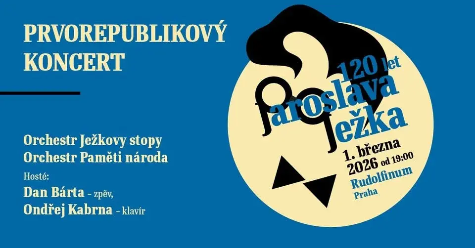 Prvorepublikový koncert k 120. výročí narození Jaroslava Ježka