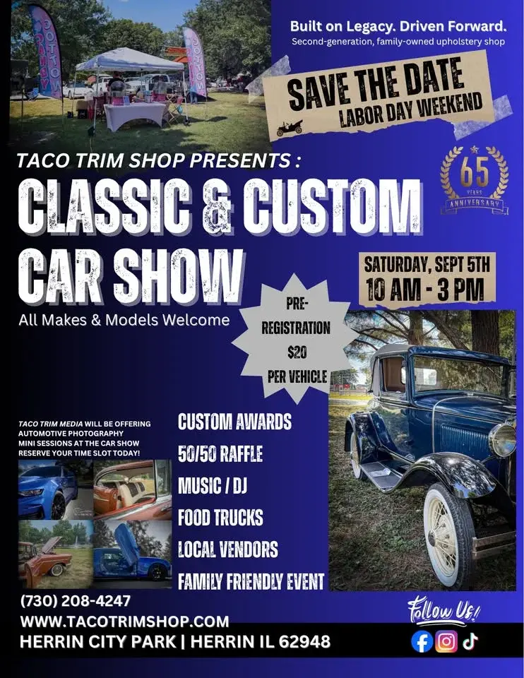 The Classic & Custom Car Show by Taco Trim
