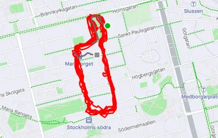 Springer för Musikhjälpen - 24 timmar mot Mariatorget