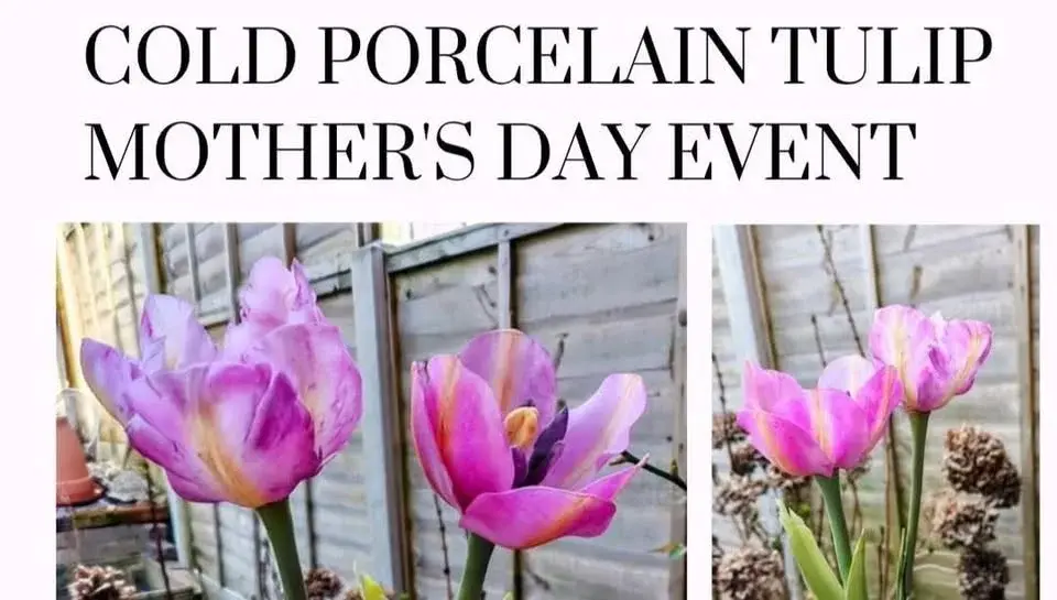 Cold Porcelain Tulip Mother's Day Workshop