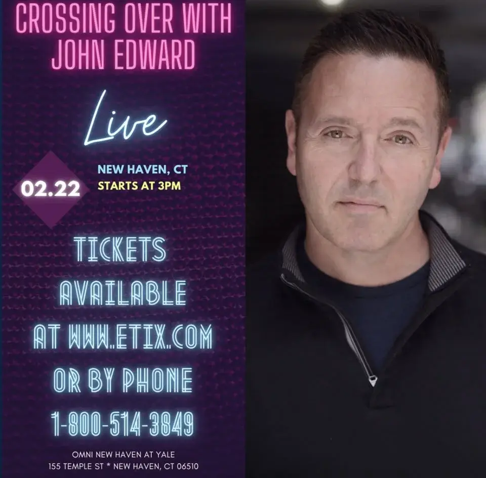 Crossing Over with Psychic Medium John Edward - New Haven, CT