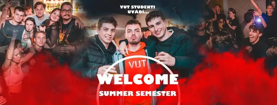 VUT WELCOME SEMESTER PÁRTY 10/2/2025