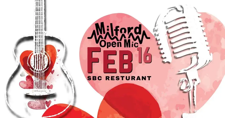 Milford Open Mic Feb 2026 - SBC Restaurant