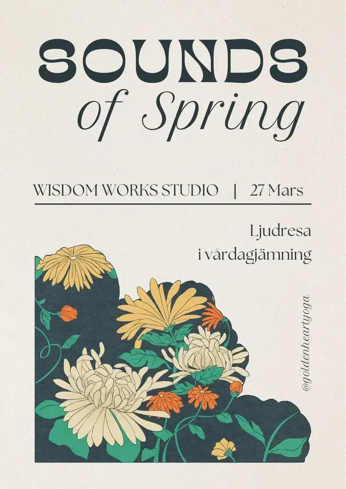 SOUNDS of SPRING • Ljudresa & Gongbad
