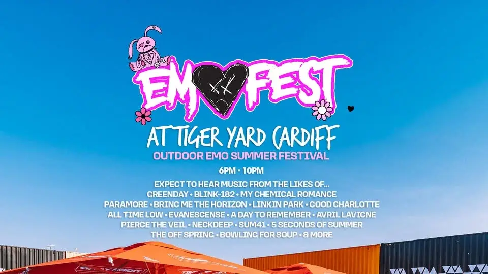 Outdoor Emo Festival Comes to Cardiff!