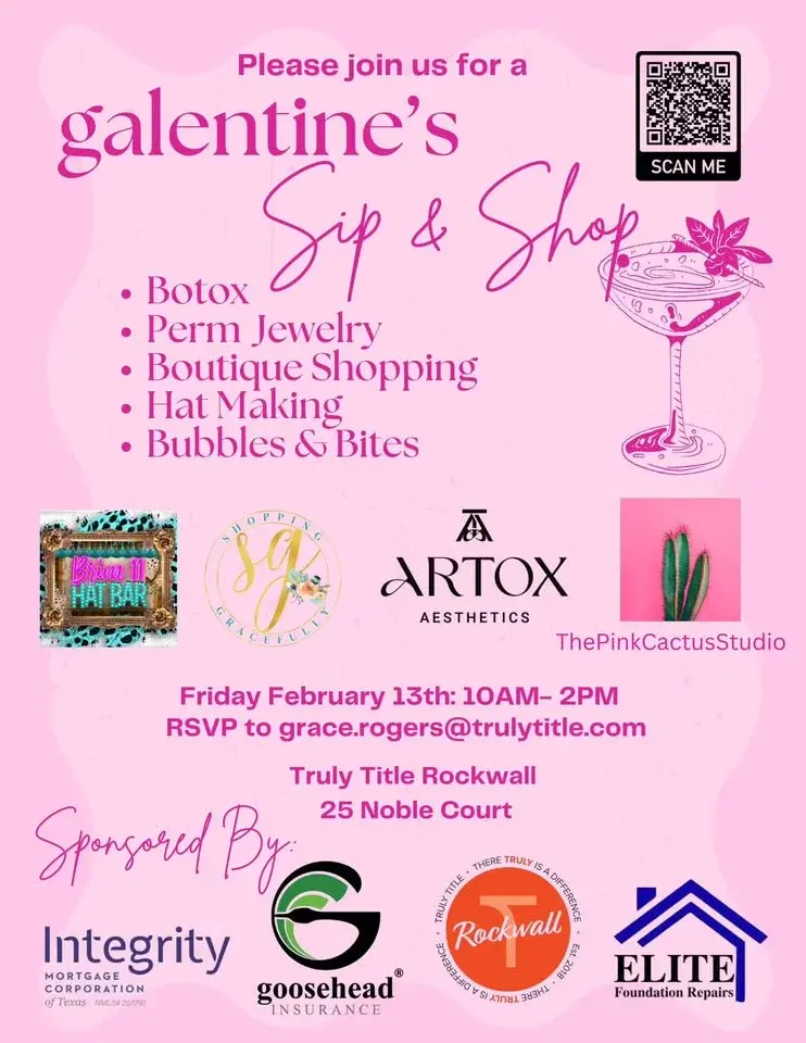 Galentine's Sip & Shop