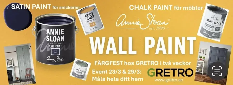 Färgfest - måla hemmet med Annie Sloans färger