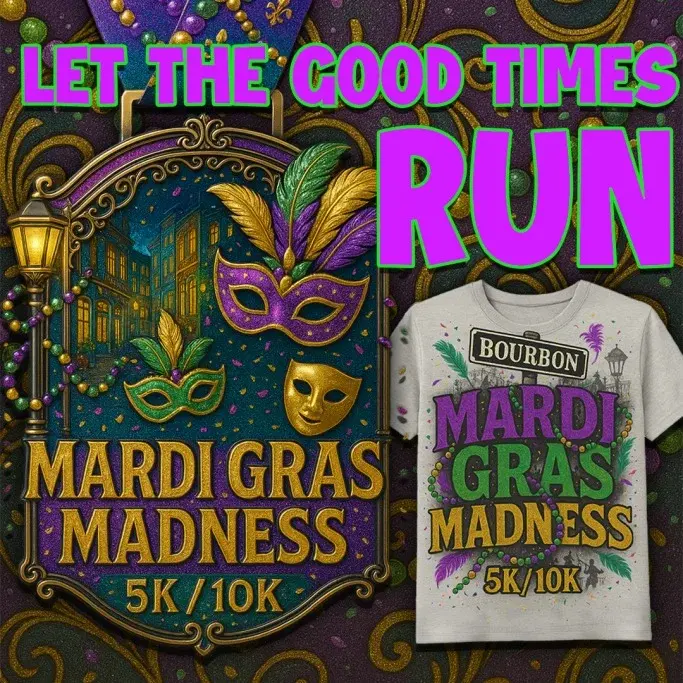 Mardi Gras Madness - 5K/10K - Dallas