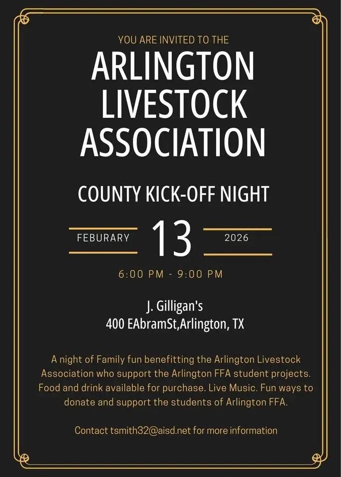 4th Annual Arlington Livestock Association County Kick Off