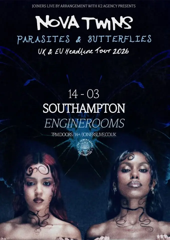 Nova Twins with Venus Grrrl's + Bex. Bex. at EngineRooms, Southampton